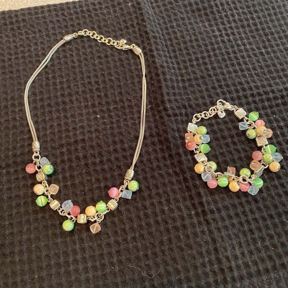 Matching Brighton necklace and bracelet